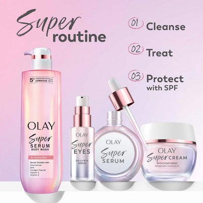 Olay Super Cream Ultra Lightweight Facial Moisturizer SPF 30 0.5oz - Missing Box