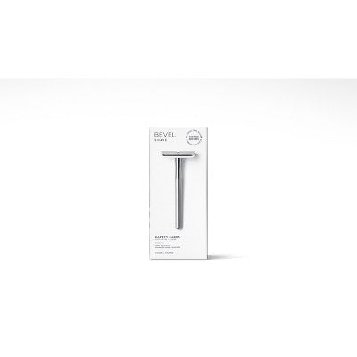 Bevel Mens Safety Razor with 10 Double Edge Blade Refills - Imperfect Box