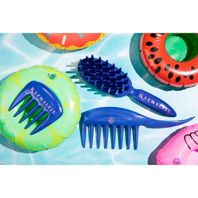 KAZMALEJE KurlsPlus Hair Comb Blue - Imperfect Box
