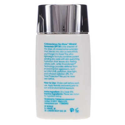 Colorescience Sunforgettable Total Protection No-Show Mineral SPF 50 1.7 oz - New