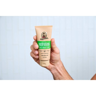 DR. SQUATCH Men's Natural Face Wash Cool Fresh Aloe 4oz - New