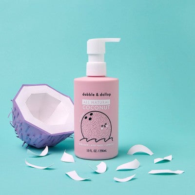 Dabble & Dollop Kids 3-in-1 Coconut 10 fl oz - Imperfect Container