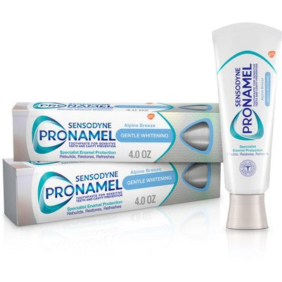 Sensodyne ProNamel Gentle Whitening Toothpaste 4oz/2pk - Imperfect Box