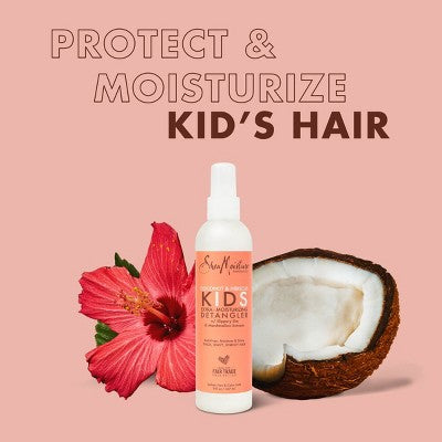 SheaMoisture Coconut & Hibiscus Kids Extra-Moisturizing Detangler  8 fl oz - New