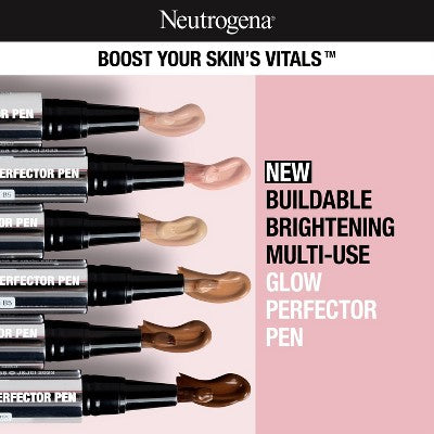 Neutrogena Healthy Skin Glow Perfector Pen Concealer Fair 0.1 fl oz - Imperfect Box