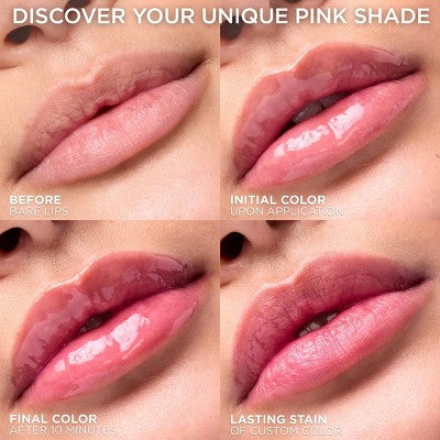 L'Oreal Paris Plump Ambition Hyaluron pH Lip Oil Plumping Lip Gloss Coral 0.16 fl oz - New