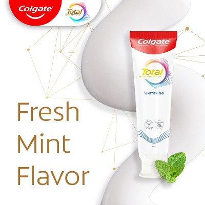 Colgate Total Active Prevention Whitening Toothpaste Mint 5.1oz/2pk - Imperfect Box