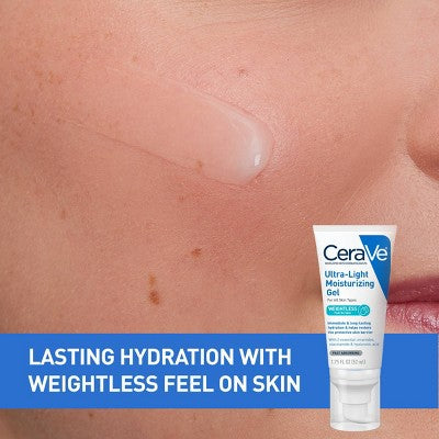CeraVe Ultra-Light Moisturizing Face Gel 1.75 fl oz - Imperfect Box