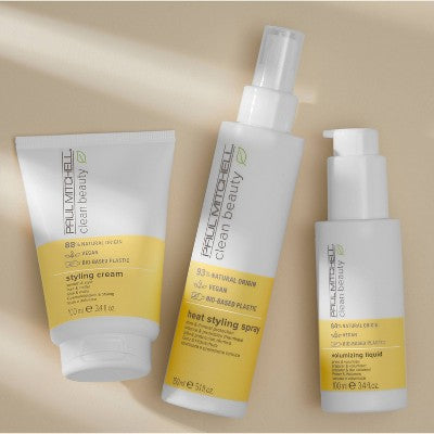 Paul Mitchell Clean Beauty Heat Styling Hair Spray 5.1 fl oz - Imperfect Container