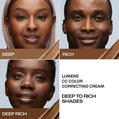 Lumene CC Color Correcting Cream 9 Deep Rich 1 fl oz - New