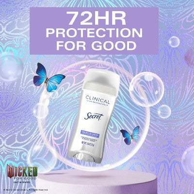 Secret Clinical Strength 72-Hour Protection 2.6oz - Imperfect Box