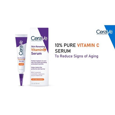 CeraVe Skin Renewing Vitamin C Serum 1 fl oz -  Imperfect Box