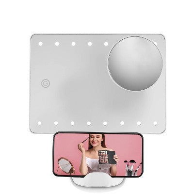 Conair LED Hollywood Lighted Social Media Makeup Mirror White - Imperfect Box - Osadia Concept Store