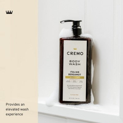 Cremo Italian Bergamot Body Wash 32 fl oz - Imperfect Container