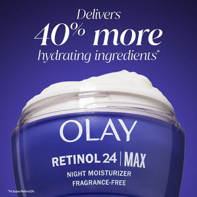Olay Regenerist Retinol 24 Max Night Face Cream Moisturizer 1.7oz - Imperfect Box