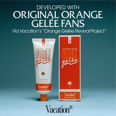 Vacation Orange Gelee Sunscreen Gel SPF 30 3.12oz - Missing Box