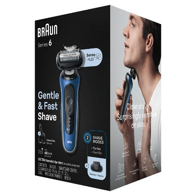 Braun Series 6-6172cc Rechargeable Wet & Dry Shaver + Smart Care Center - Imperfect Box