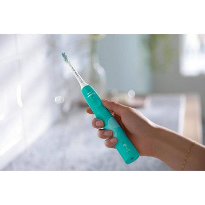 Philips Sonicare 4100 Rechargeable Electric Toothbrush Turquoise - Imperfect Box
