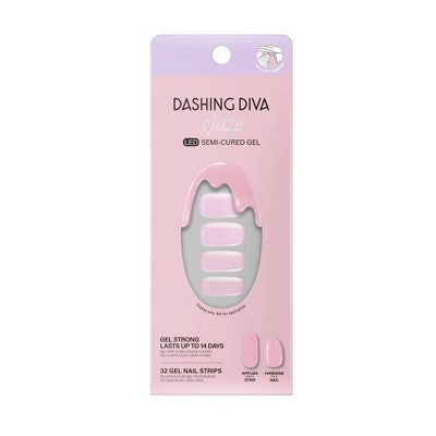 Dashing Diva Glaze Semi-Cured Gel Nail Polish Strips Unicorn Glaze 32ct - New - Osadia Concept Store