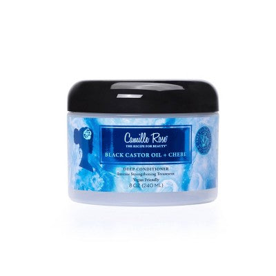Camille Rose Black Castor Oil & Chebe Deep Conditioner 8 fl oz - Imperfect Container