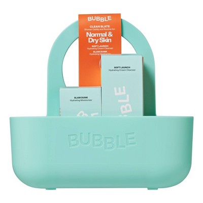Bubble Skincare Shower Caddy Skincare Sets for Dry Skin 3ct - New