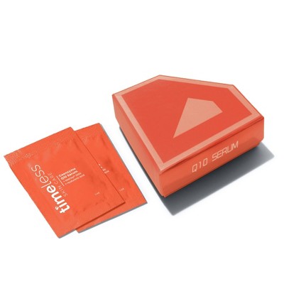 Timeless Skin Care Coenzyme Q10 Serum&Pouches 28ct - New