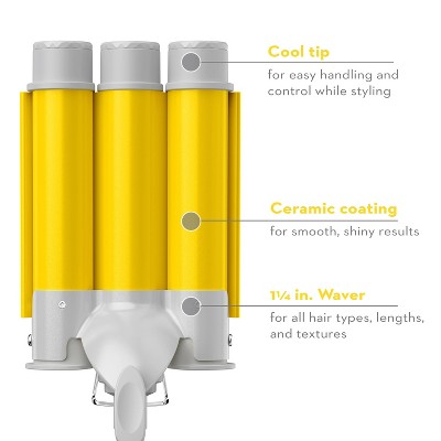 Conair Style Chemistry Triple Barrel Hair Waver Attachment - Imperfect Box