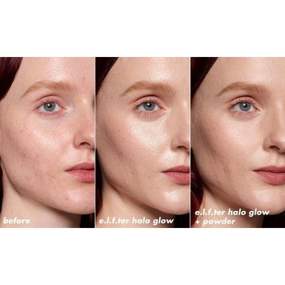 e.l.f. Halo Glow Powder Filter Foundation Fair Neutral Cool 0.35oz - Imperfect Box