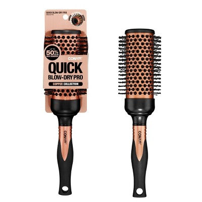 Conair Copper Pro Air Thermal Nylon Bristle Round Brush Lrg - Imperfect Box