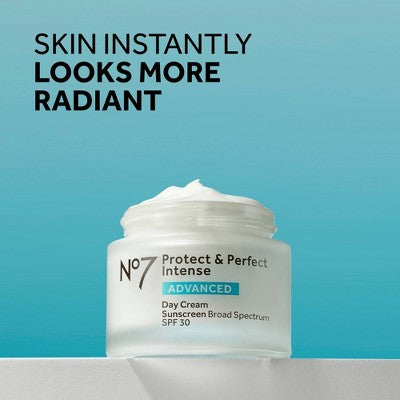 No7 Protect & Perfect Intense Advanced Day Cream with SPF 30 1.69 fl oz - Imperfect Box