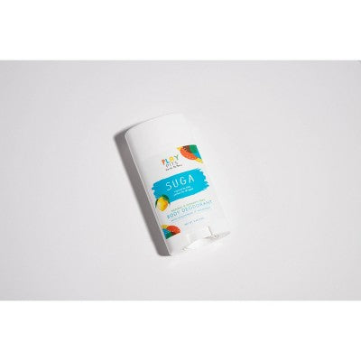 Play Pits Suga Kids Natural Solid Deodorant 2.65oz - New