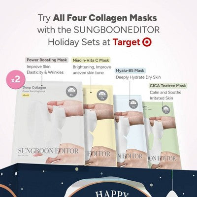 SUNGBOON EDITOR Deep Collagen Overnight Mask Gift Set 5ct - Missing Box