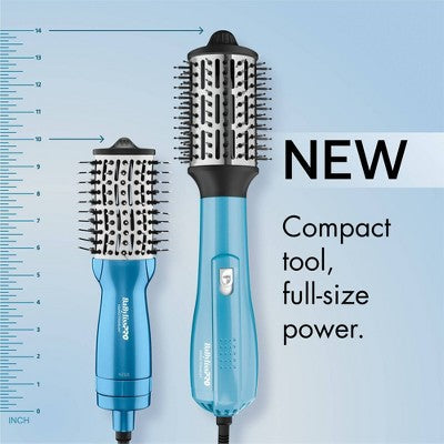 BaBylissPRO Nano Titanium Compact Hot Air Straightening Brush Blue - New
