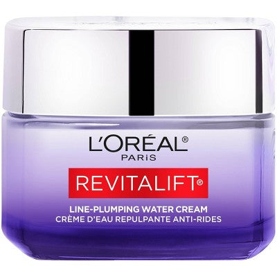 L'Oreal Paris Revitalift Hyaluronic Acid Plumping Hydrating Water Cream 1.7oz - Imperfect Box
