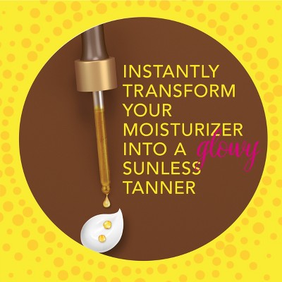 Jergens Natural Glow Instant Sun Drops Tanners 1 fl oz - New