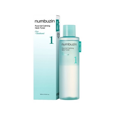 numbuzin No.1 Pure-Full Calming Herb Toner 10.14 fl oz - New