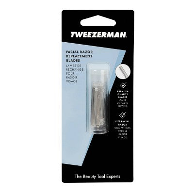 Tweezerman Facial Razor Blades Refill 4ct - New - Osadia Concept Store