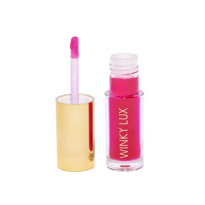 Winky Lux Barely There Tinted Lip Oil Luscious 0.12 fl oz - New