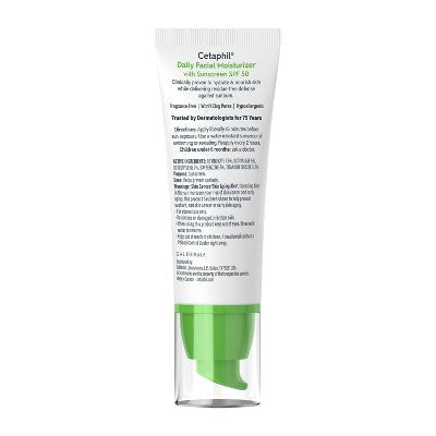Cetaphil Daily Face Moisturizer Sunscreen SPF 50  1.7 fl oz - Missing Box