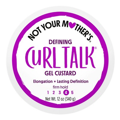 Not Your Mother's Curl Talk Defining Hair Gel Custard 12oz - New
