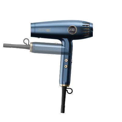 InfinitiPRO by Conair DigitalAIRE Folding Handle Hair Dryer Blue 1875 Watts - Imperfect Box