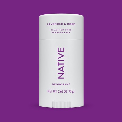 Native Solid Deodorant Lavender & Rose 2.65oz - Imperfect Container