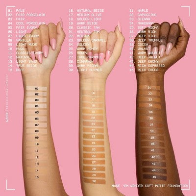 NYX Professional Makeup 24H Soft Matte Foundation 13 Light Sand 1.01 fl oz - Imperfect Container