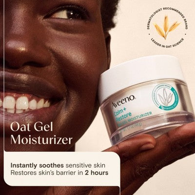 Aveeno Calm + Restore Facial Moisturizer for Sensitive Skin 1.7 oz - Imperfect Box