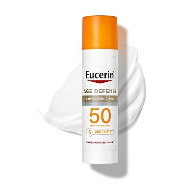 Eucerin Age Defense Face Sunscreen Lotion SPF 50 2.5 fl oz - Missing Box