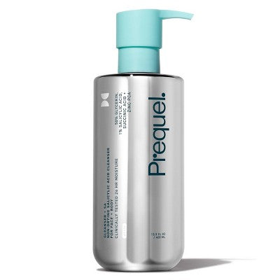 Prequel Gleanser+SA Non-Drying Salicylic Acid Cleanser 13.5oz - Small Amount Missing
