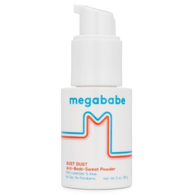 Megababe Bust Dust Anti-Boob-Sweat Spray 3oz - New