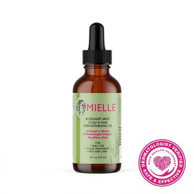 Mielle Organics Rosemary Mint Scalp & Strengthening Hair Oil 2 fl oz - New