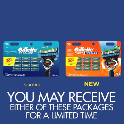 Gillette ProGlide Men's Razor Blade Refills 12ct - Imperfect Box