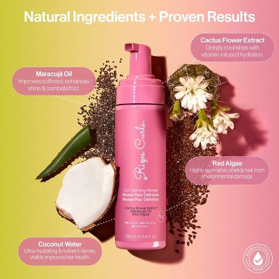 Rizos Curls Curl Defining Hair Mousse 6.8 fl oz - Imperfect Container